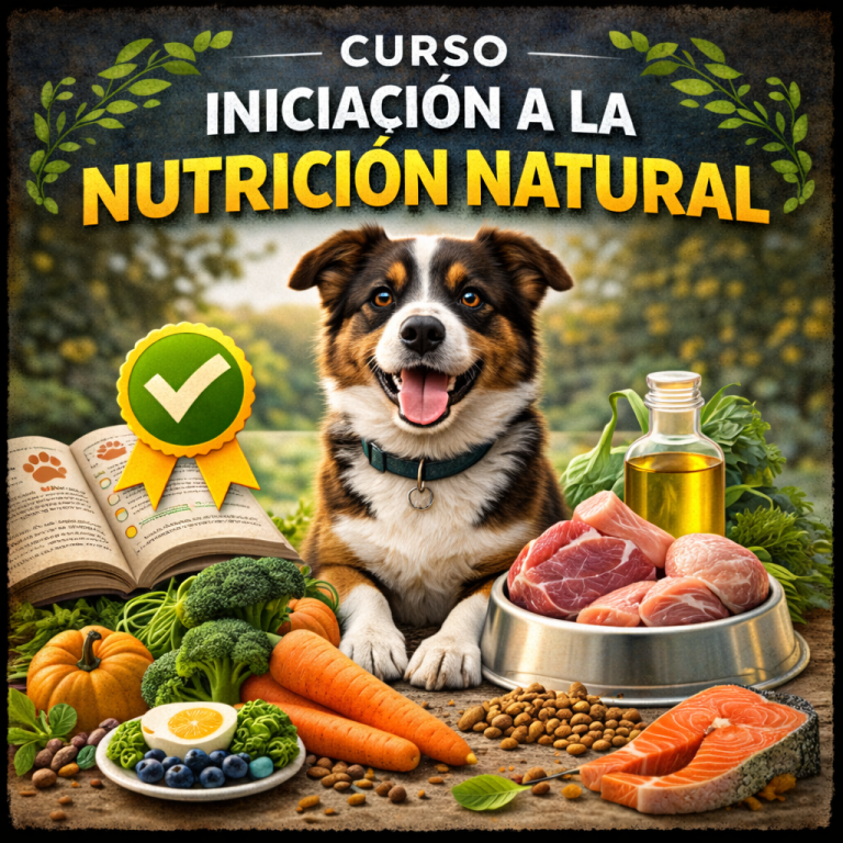 Curso Iniciación a la nutrición natural para tu perro - Mónica Corchado